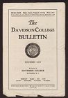 The Davidson College Bulletin, Series XIII, No. 3–5